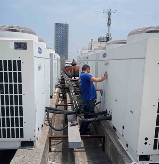 兴隆中央空调制热和不制冷系统维修方法